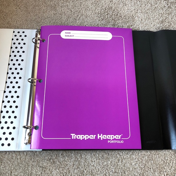 Mead | Office | Trapper Keeper Binder 9s Y2k Vintage Retro Design ...
